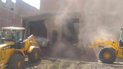 محافظة الجيزة تزيل 55 حالة تعد على الأراضي الزراعية