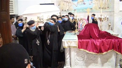 وفاة كاهن بإيبارشية ببا والفشن إثر إصابته في حريق 