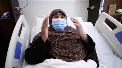 من داخل المستشفى.. الحاجة بخيتة تروي تفاصيل وضعها الصحي