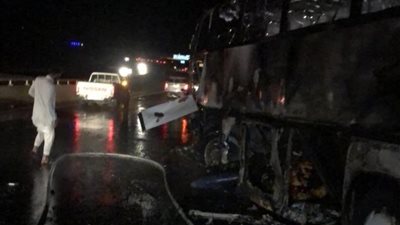 إصابة 8 أشخاص في حادث مروري بأوسيم