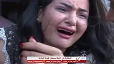 سما المصري تنهار في البكاء عقب تخفيف حكم عليها