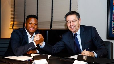 برشلونة يعلن إصابة أنسو فاتي