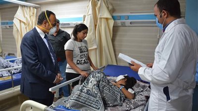 عاجل.. إصابة 22 شخصا في حادث سير بالمنيا (صور )