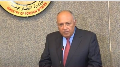 شكري: إذا لم تتوافق تصريحات تركيا مع أفعالها فلا أهمية لها (فيديو)