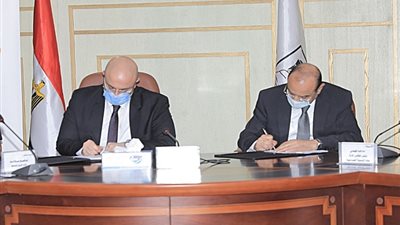 بروتوكول تعاون بين محافظة بني سويف وبنك التنمية الصناعية