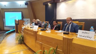 انعقاد لجنة قطاع الحاسبات والمعلومات بجامعة حلوان