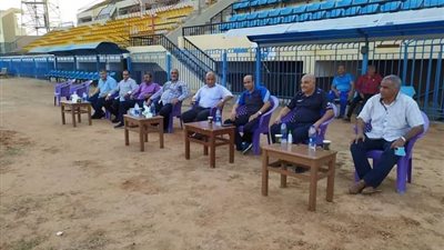 إدارة الألومنيوم تؤازر لاعبيها قبل مواجهة طهطا