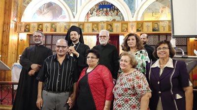 الأنبا باخوم يترأس احتفال ختام فعاليات مهرجان فرح وعطاء بكنيسة السجود 