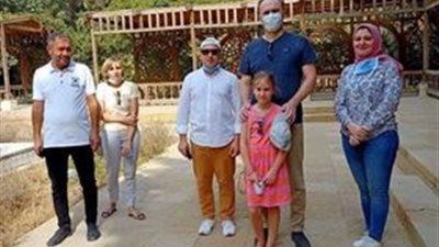 سفير بيلاروسيا وأسرته في ضيافة قصر الأمير بالمنيل