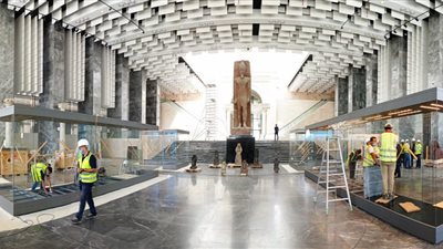 تمهيدا لافتتاحه.. وزير السياحة والآثار يتفقد متحف العاصمة الجديدة