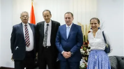 سفيرة كولومبيا تزور المنطقة الاقتصادية لبحث فرص التعاون والاستثمار بها