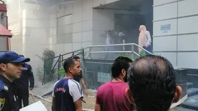 السيطرة على حريق شب بمستشفى خاص بفيصل