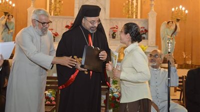 بطريرك الكاثوليك يفتتح العام الدراسي بالمعهد الديني  للعلوم اللاهوتية بالإسكندرية (صور)