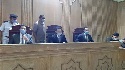 السجن 15 عاما لقاتل ربة منزل وطفليها التوأم بالبحيرة (صور)