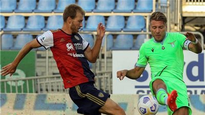 لاتسيو يضرب كالياري بثنائية في الكالتشيو 