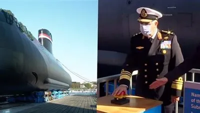 القوات البحرية تحتفل بتدشين الغواصة الرابعة S-44 ألمانية الصنع