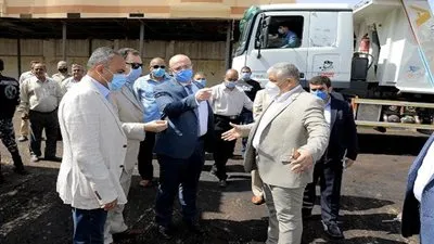 محافظ بني سويف يتفقد أعمال تطوير ورفع كفاءة سوق ترعة البوصة (صور)