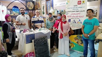 جامعة المنيا تشارك بـ 300 عمل فني بمعرض 