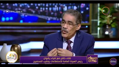 شاهد.. ضياء رشوان: أغلب الدول بعد 30 يونيو لم تفهم ما حدث في مصر