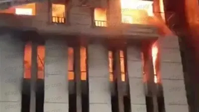 ننشر الصور الأولى لحريق هائل بـ