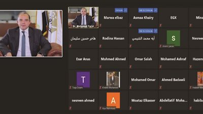 رئيس البورصة يلقي كلمة افتتاحية لطلاب جامعتي بنها وقناة السويس لتعزيز الثقافة المالية