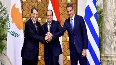 السيسي: منذ 2014 تم زيادة آلية التعاون مع قبرص واليونان