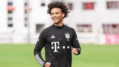 ساني يعود لتدريبات بايرن ميونخ بعد تعافيه من الإصابة 