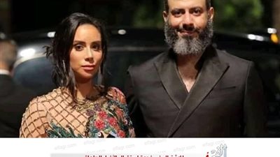 محمد فراج باللحية وزوجته بفستان شفاف في حفل افتتاح مهرجان الجونة السينمائي