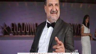 خالد الصاوي في حفل افتتاح مهرجان الجونة السينمائي