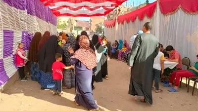 توافد الناخبين على لجان الاقتراع بدائرة إبشواي ويوسف الصديق والشواشنة (صور)