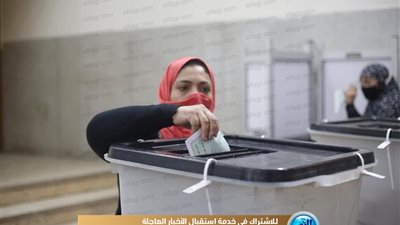 إقبال متوسط بلجان الدقي في انتخابات البرلمان (صور)
