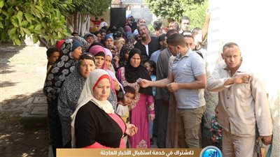 توافد المواطنين على مدارس العياط للتصويت في انتخابات البرلمان (صور)