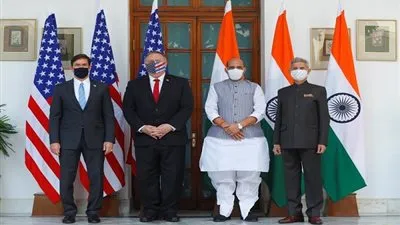 بومبيو: يجب أن تركز أمريكا والهند على التهديد الذي تشكله الصين