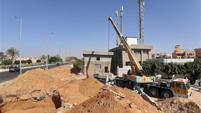 رفع كفاءة محطة الصرف رقم (3) بمدينة الشروق لمواجهة الأمطار