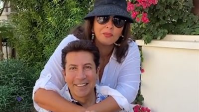 هالة صدقي تهنئ الفنان هاني رمزي بمناسبة عيد ميلاده