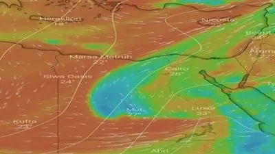تعرف على منخفض البحر الأحمر الذي تتعرض له مصر بدءا من اليوم