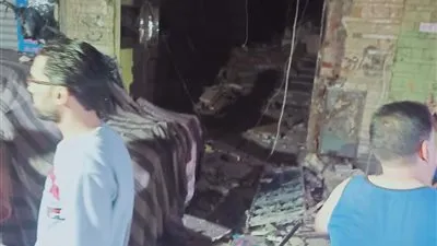 ننشر الصور الأولية لانفجار أسطوانة غاز بحدائق المعادي 