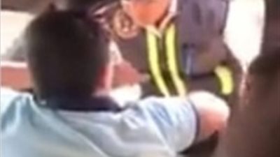 شاهد.. ضبط طفل المرور مرة ثانية بسبب فيديو جديد 