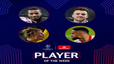 منافسة رباعية على جائزة أفضل لاعب في الجولة الثالثة من التشامبيونزليج