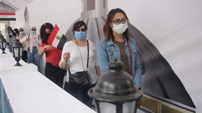 لجان قصر الدوبارة تتزين بالأعلام في انتخابات مجلس النواب 2020 (صور) 