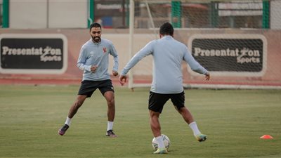 الشيخ يواصل تدريباته التأهيلية.. والشحات ينتظم في المران الجماعي