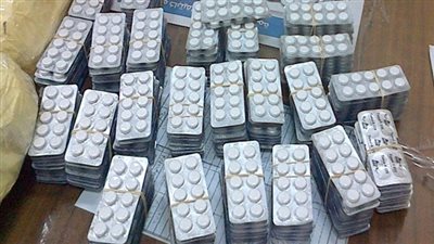 ضبط 7500 قرص مخدر بحوزة عناصر تشكيل عصابي بالإسكندرية 