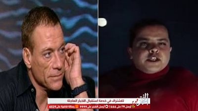 فاندام يداعب هنيدي.. والأخير يدعوه لمباراة تحت سفح الأهرامات لحسم الأقوى