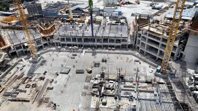 نسبة الإنجاز 65%.. إلى أين وصل الموقف التنفيذى لأبراج مثلث ماسبيرو؟