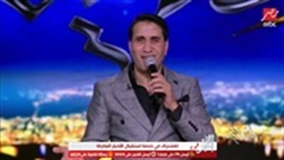 أحمد شيبه يتنهي من تسجيل تتر مسلسل 