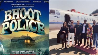 ارجون كابور يبدأ حملته الترويجية لـ Bhoot Police