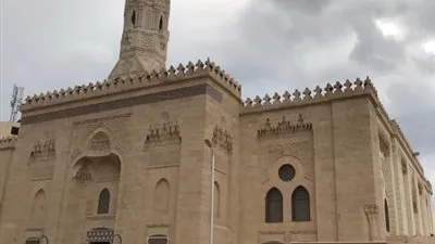 افتتاح مسجد الإمام الشافعي بعد ترميمه وإقامة شعائر صلاة الجمعة