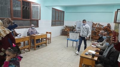 شباب بني سويف يشاركون في جولة الإعادة لانتخابات النواب