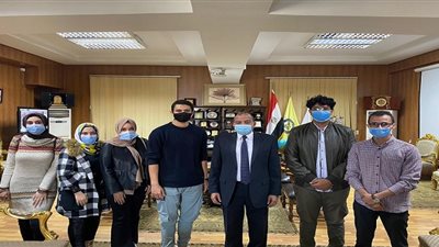 عقب أزمة منعهم من المحاضرات.. رئيس جامعة بني لطلاب 