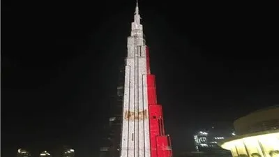 التفاصيل الكاملة لإضاءة برج خليفة بعلم مصر.. الموعد والأسباب 